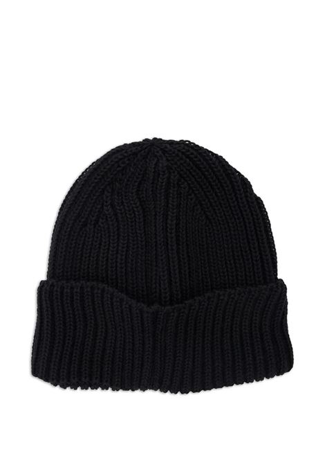 cappello beanie uomo nero C.P. COMPANY | RFCMAC739A-005509A999